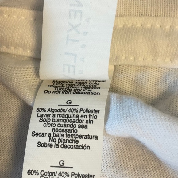 Next Level Apparel White Short Sleeve Tee - Picture 6 of 6